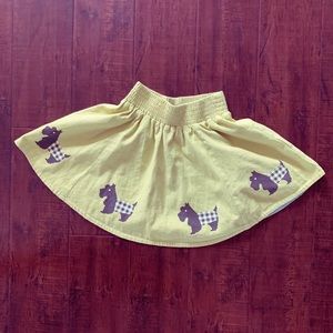 Matilda Jane Scottie Skirt, Girls Size 6